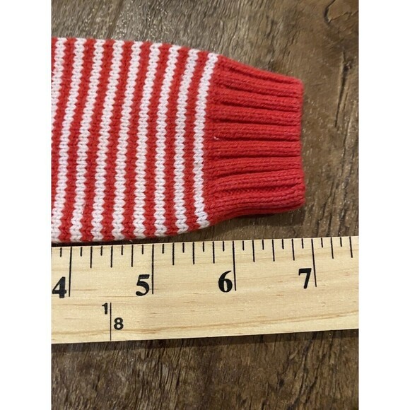 Disney Baby Sweater Girls 12 Months Minnie Mouse Toys R Us 2014 Red & White - Picture 9 of 10